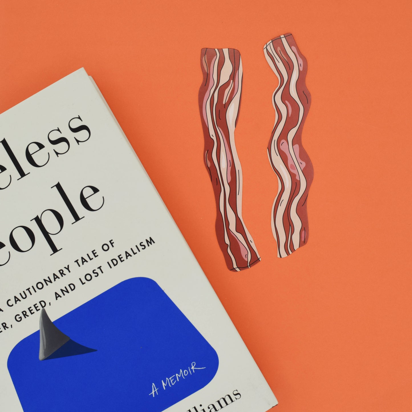 Bacon Bokmerker (det er die cut!)