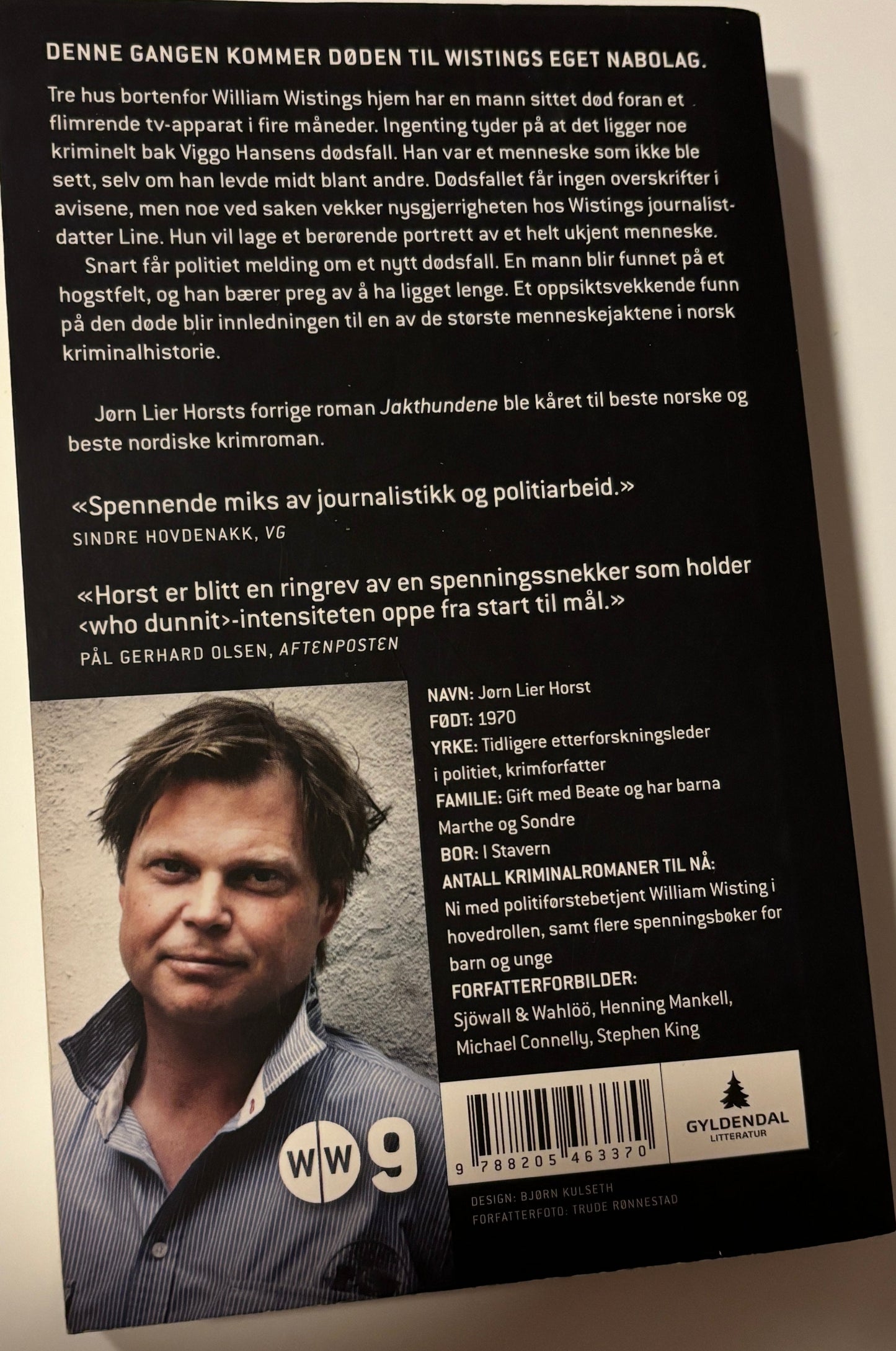 Lier Horst, Jørn: Hulemannen
