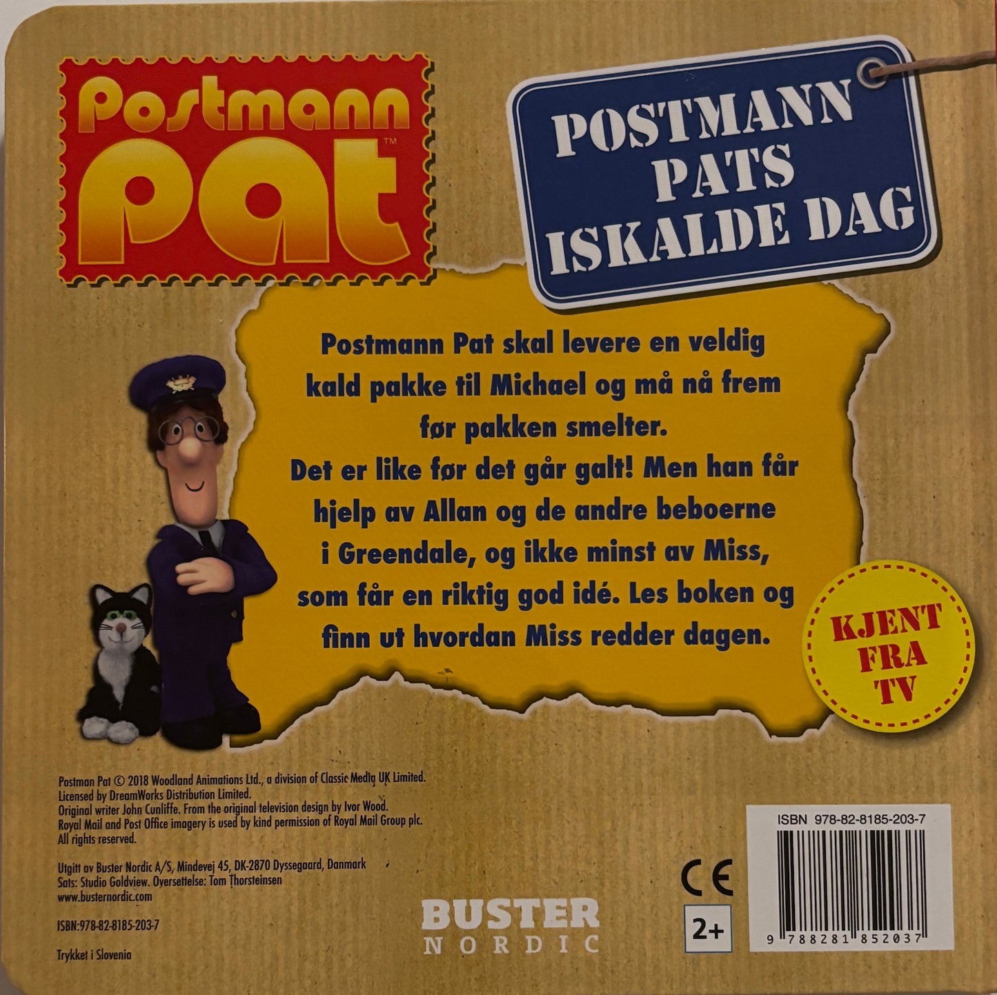 Postmann Pats iskalde dag
