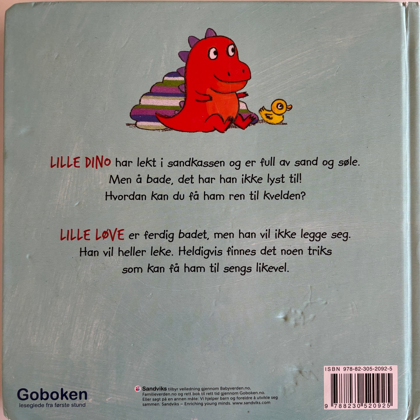 Clarke, Jane: Slik bader du en liten dinosaur, og får en løve til å legge seg