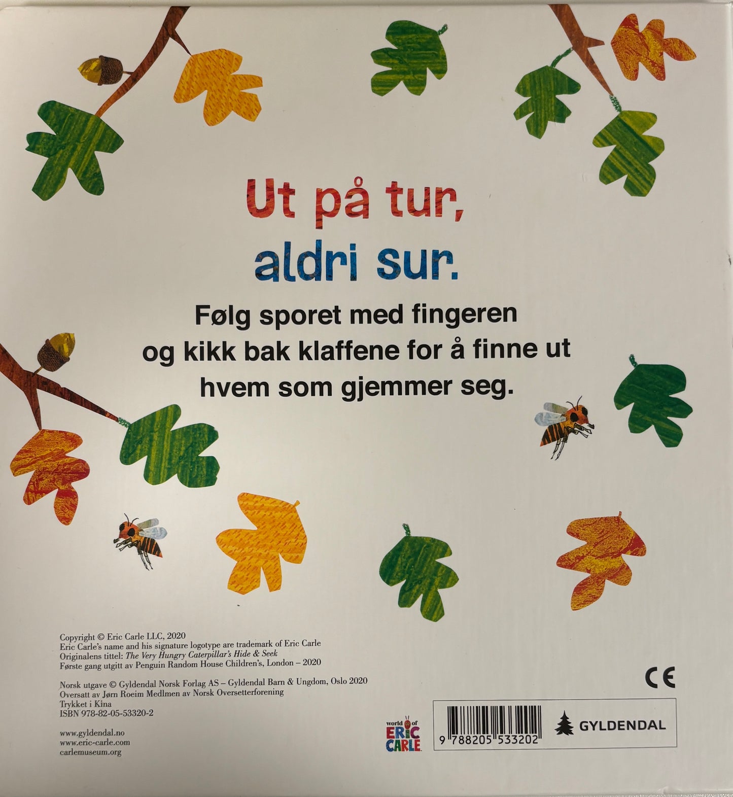 Carle, Eric: Ut på tur med den lille larven Aldrimett