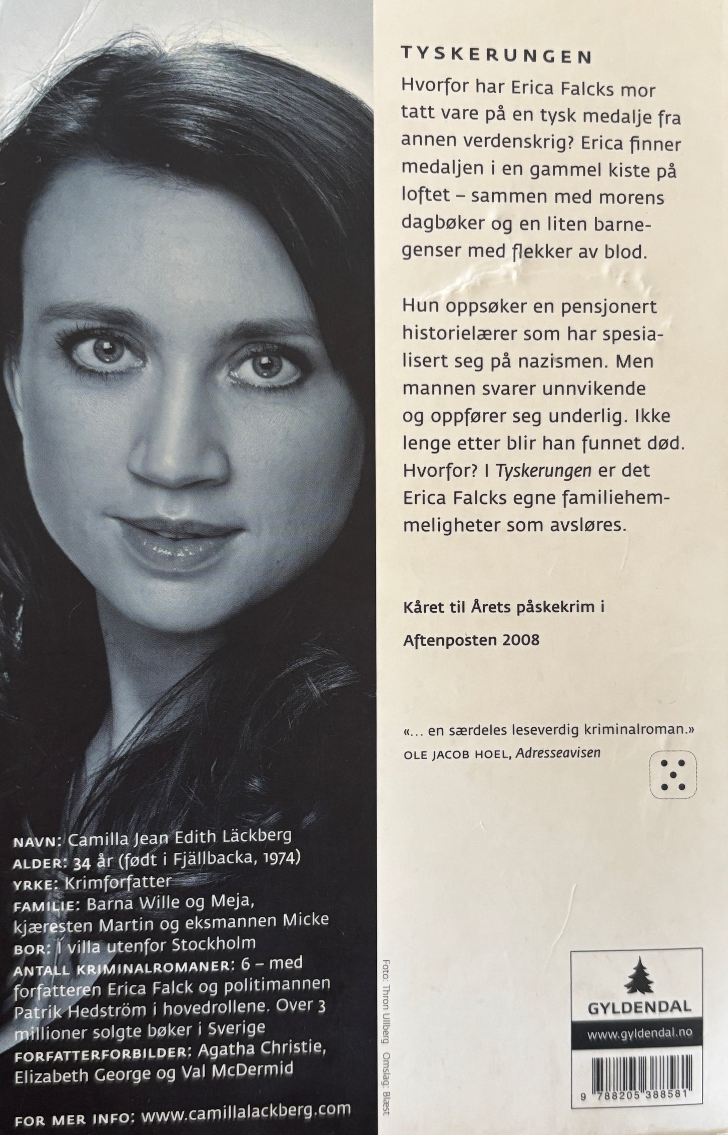 Lackberg, Camilla: Tyskerungen