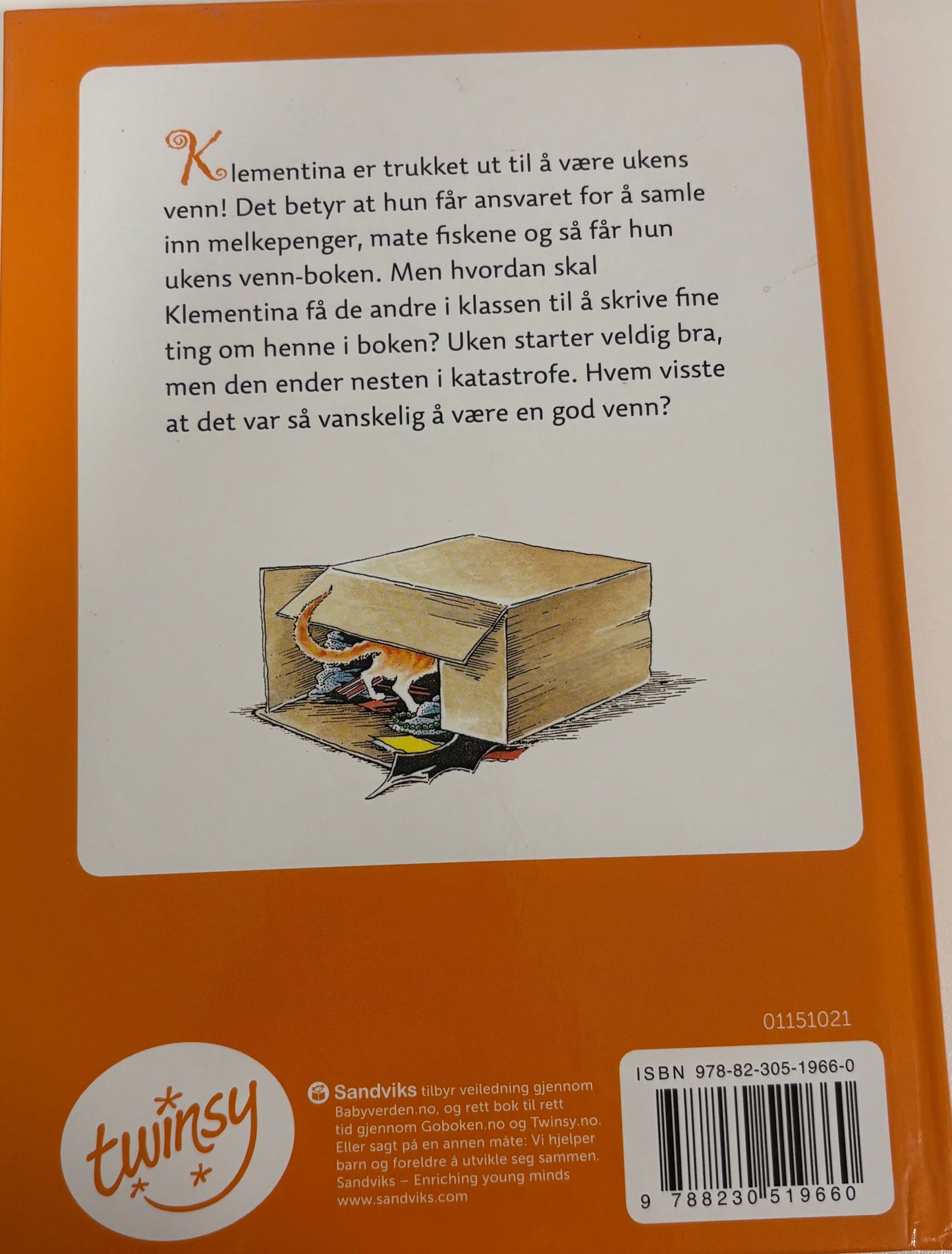 Pennypacker, Sara: Klementina, ukens venn