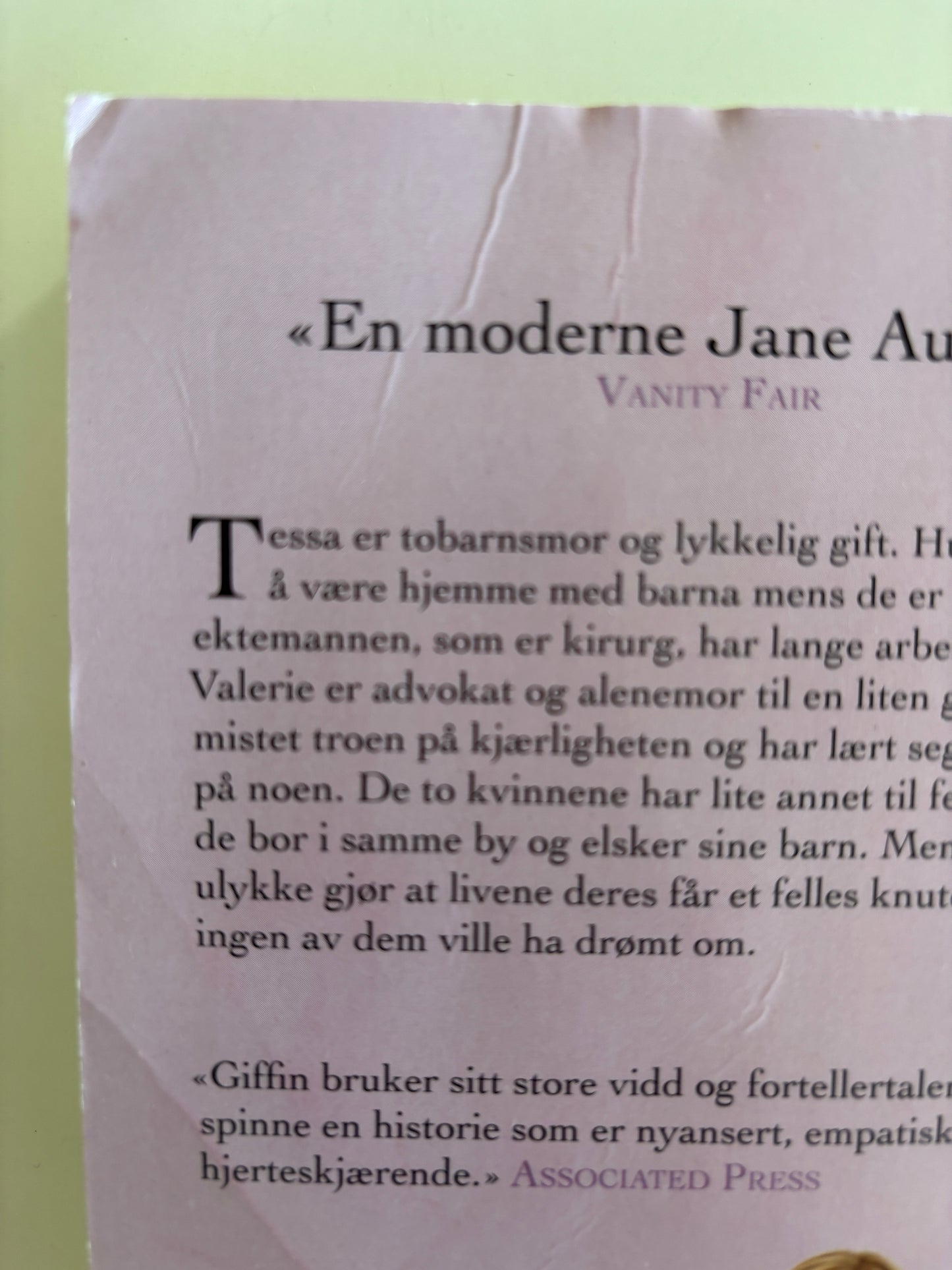 Griffin, Emily: En hjertesak