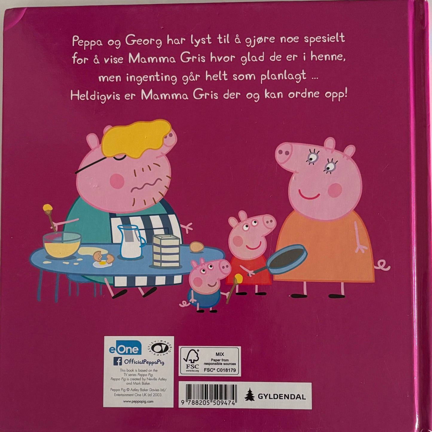 Peppa gris: Jeg elsker deg, mamma Gris