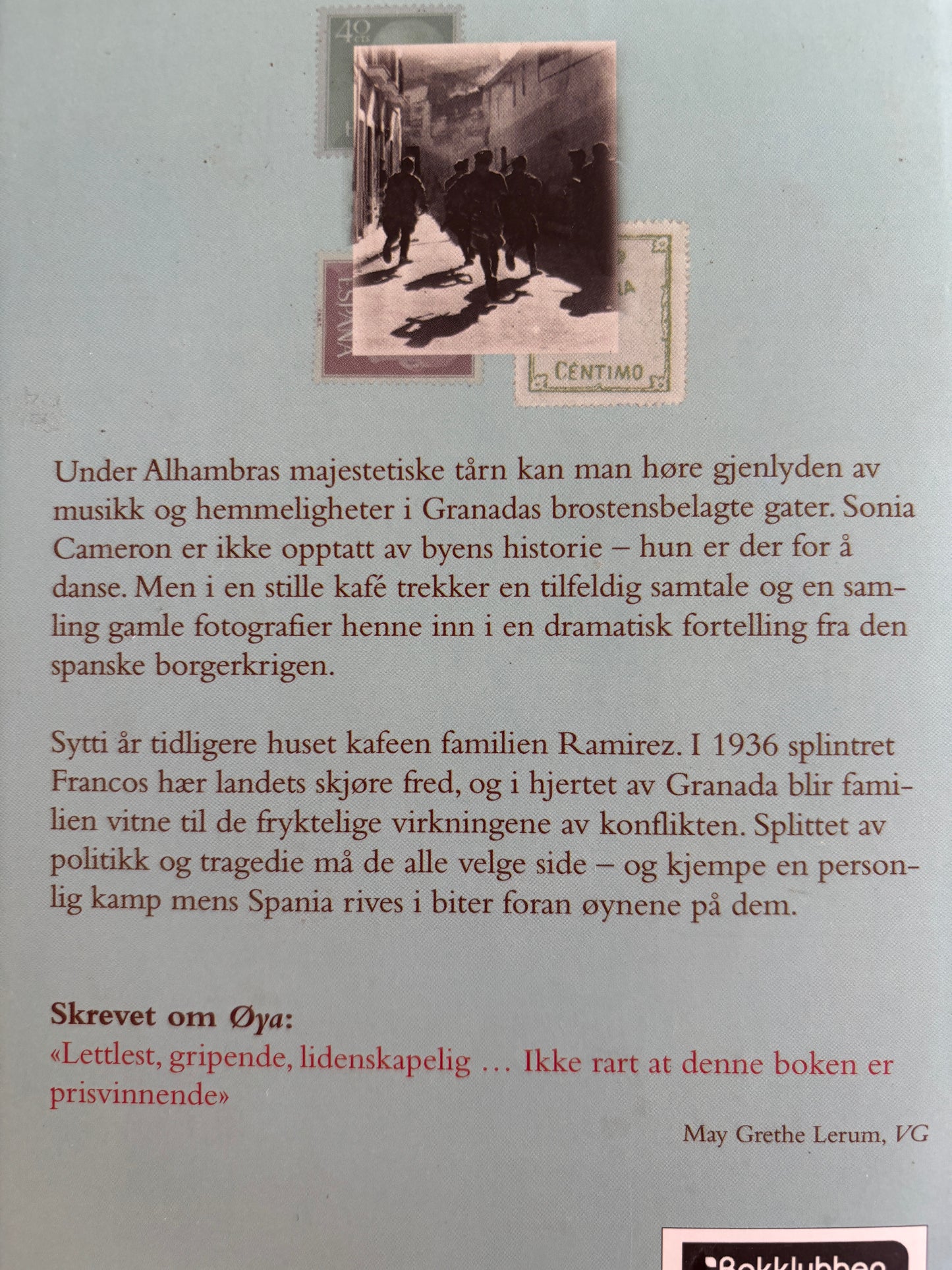 Hislop, Victoria: Hjemkomsten