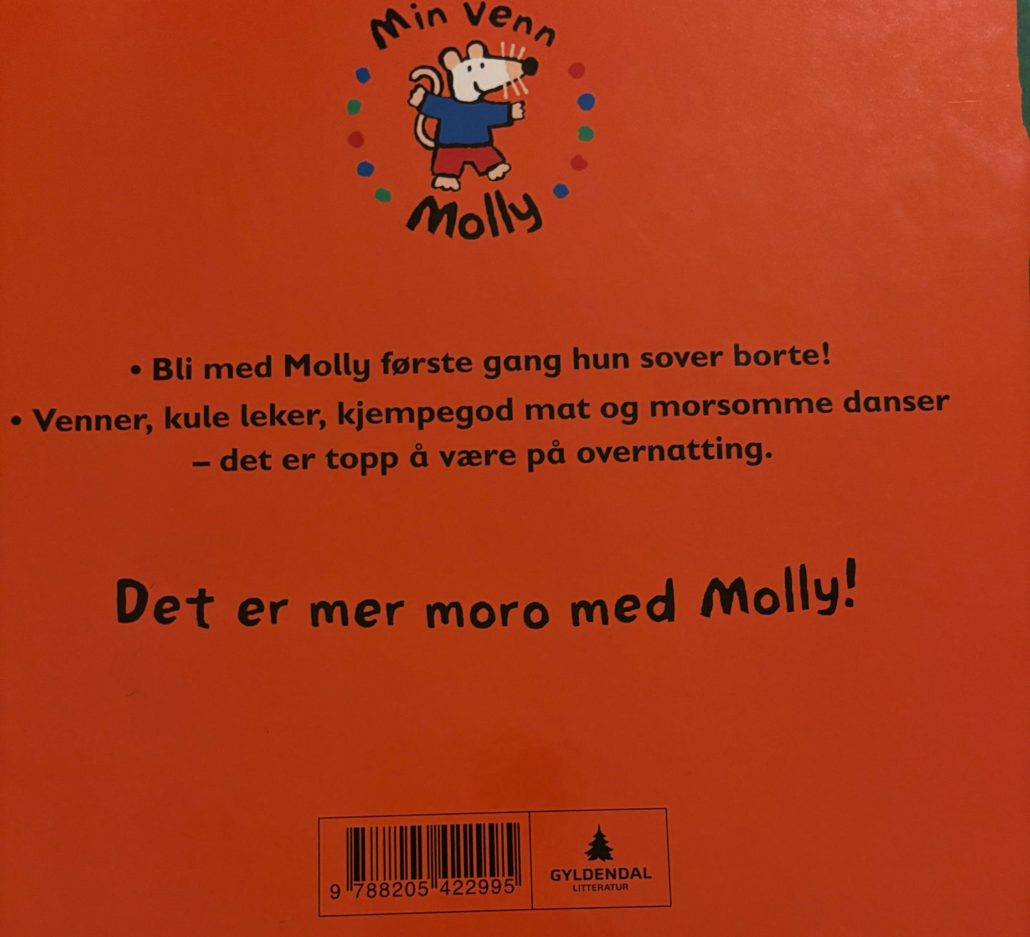 Cousins, Lucy: Molly på overnatting