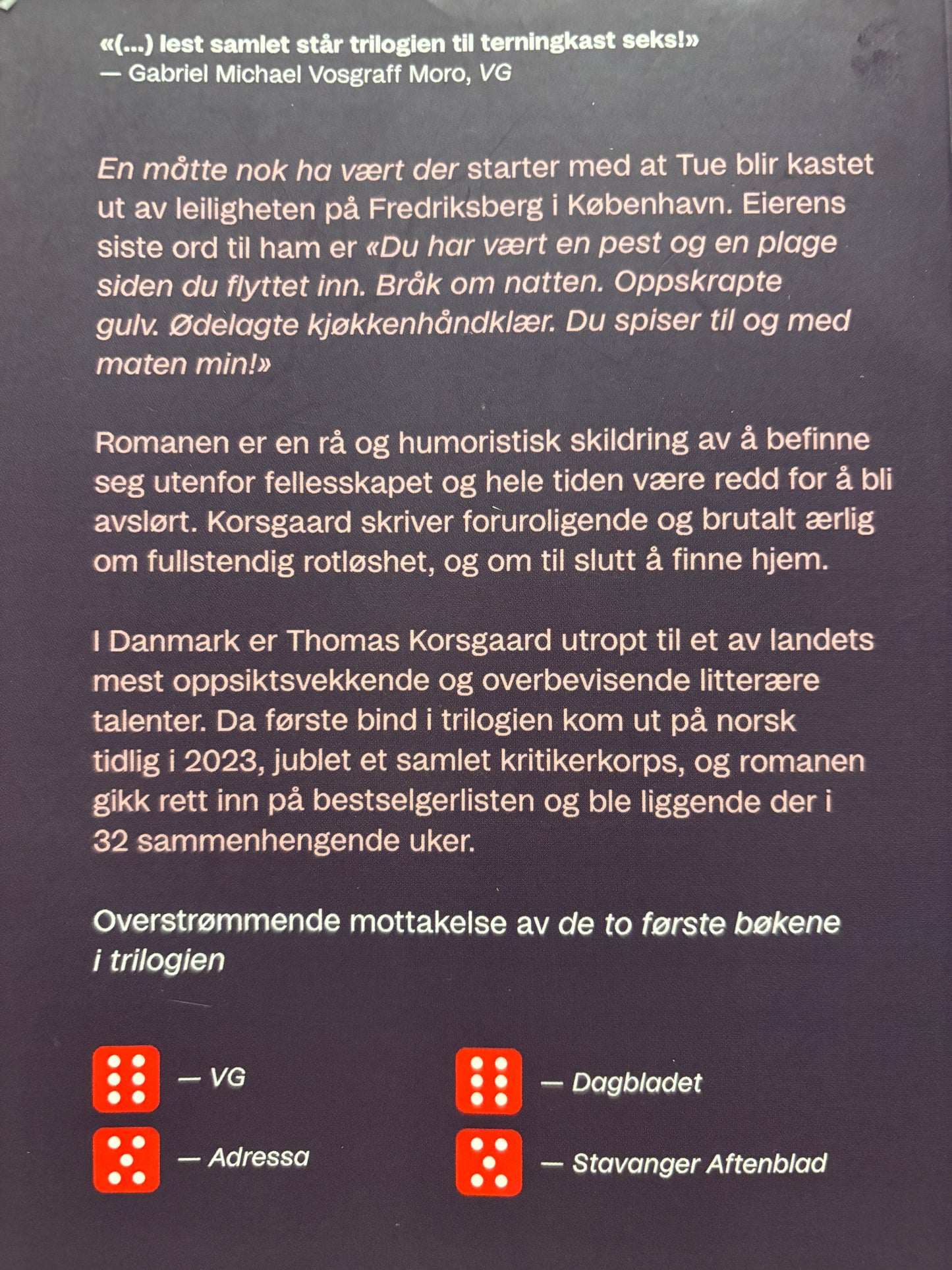 Korsgaard, Thomas: En måtte nok ha vært der