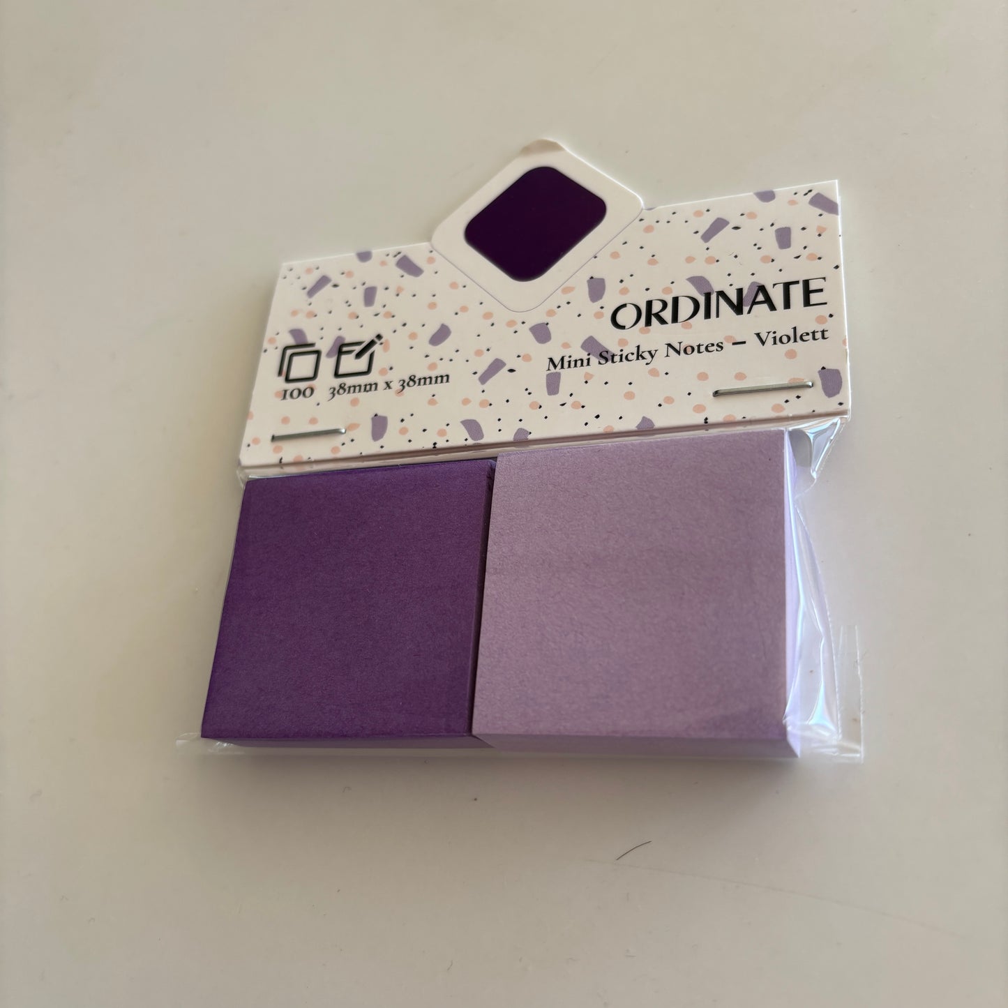 Mini sticky notes: Lilla