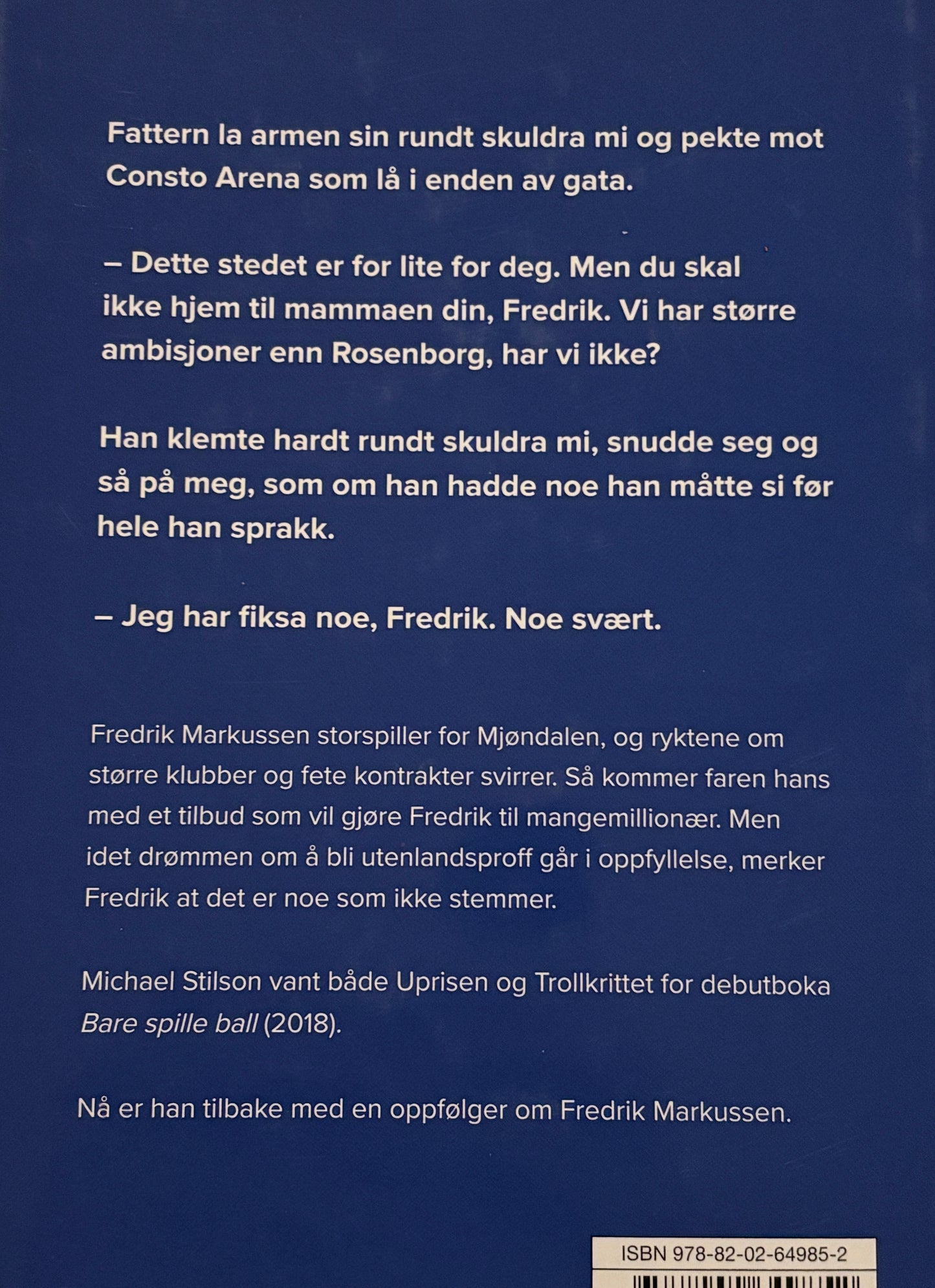 Stilson, Michael: Alene gjennom