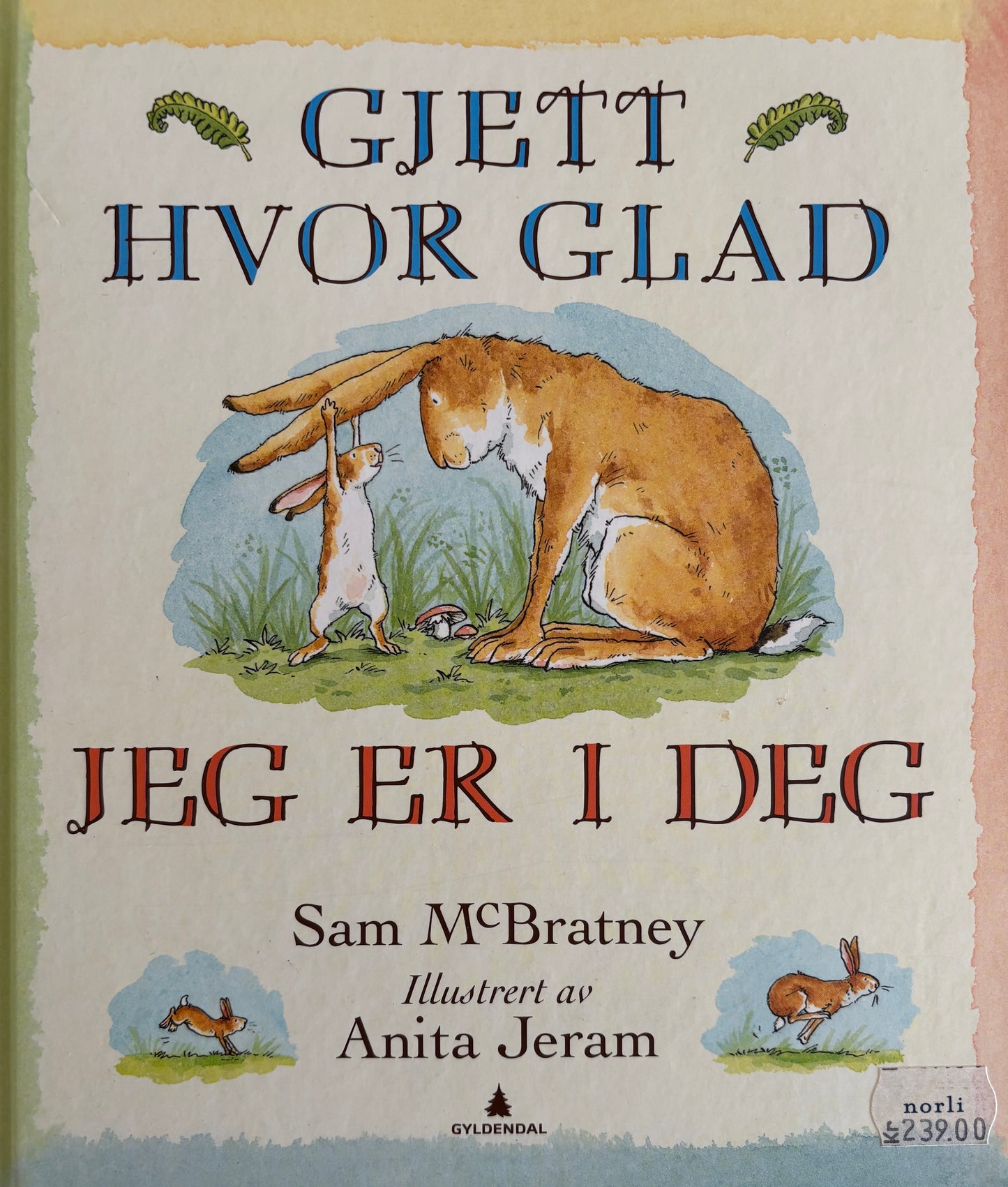 McBratney, Sam: Gjett hvor glad jeg er i deg