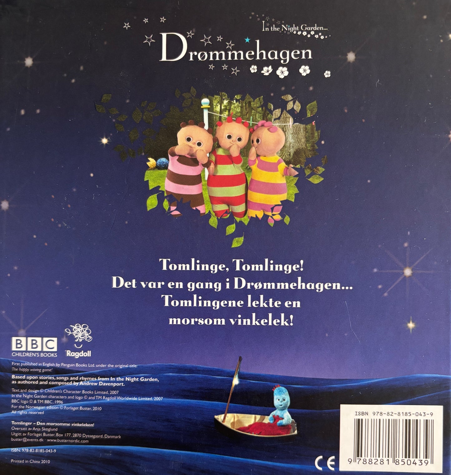 Davenport, Andrew: Drømmehagen - Tomlinger: Den morsomme vinkeleken