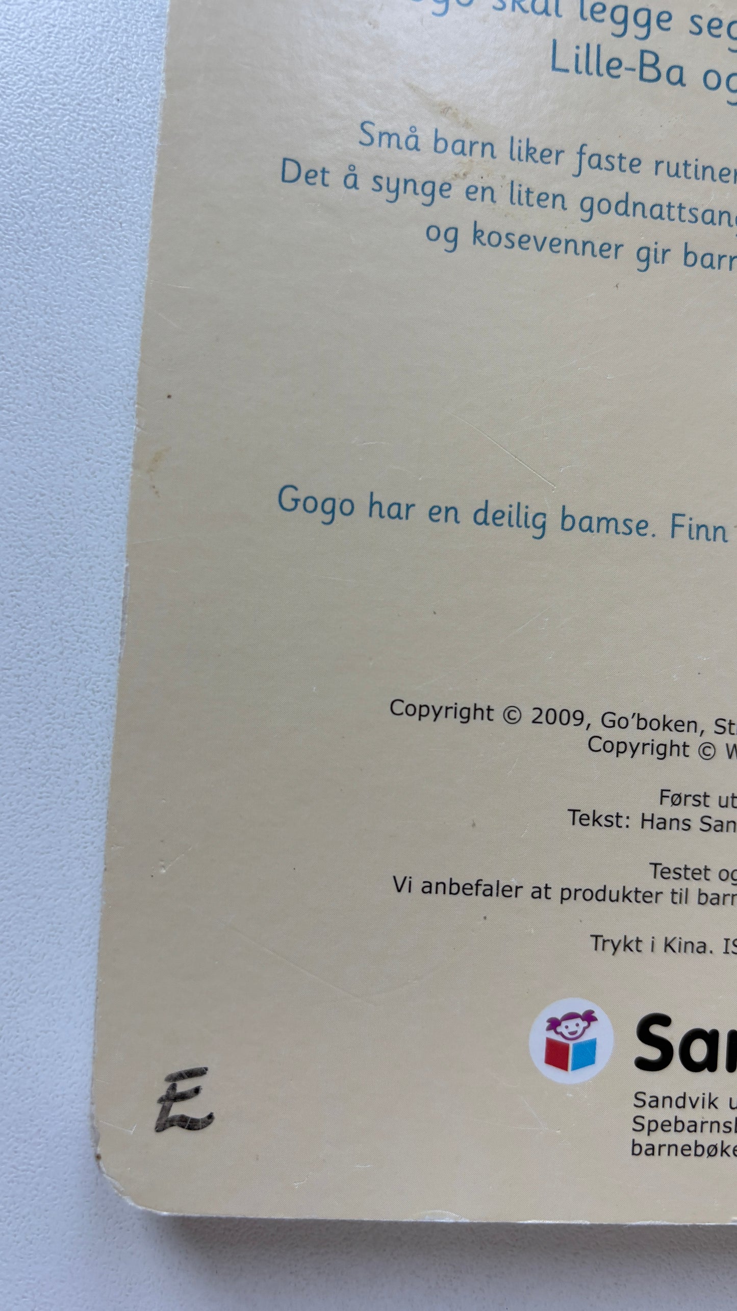 Baby Gogo: God natt, lille venn!