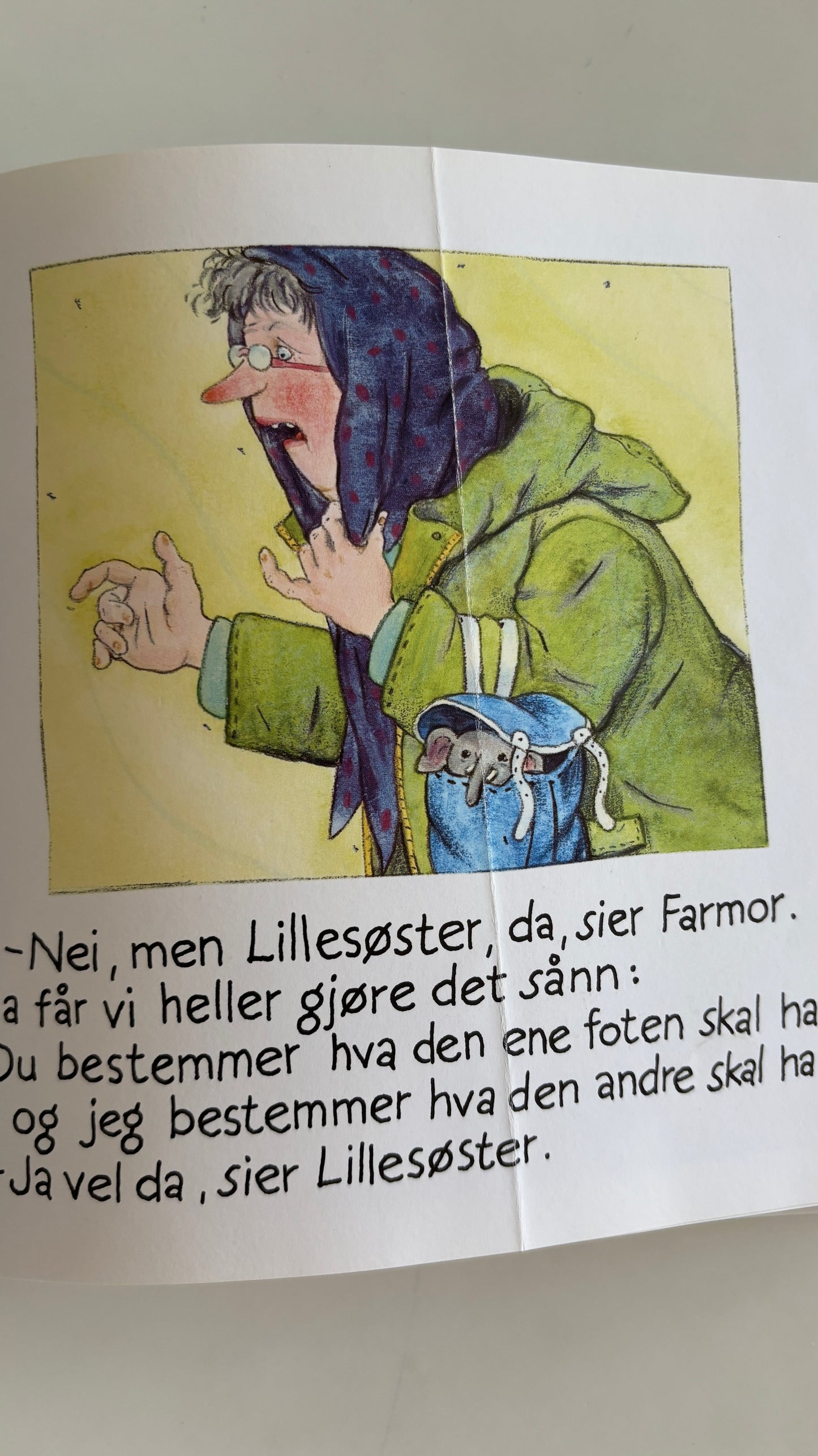 Grossmann, Kari: Lillesøster går til barnehagen