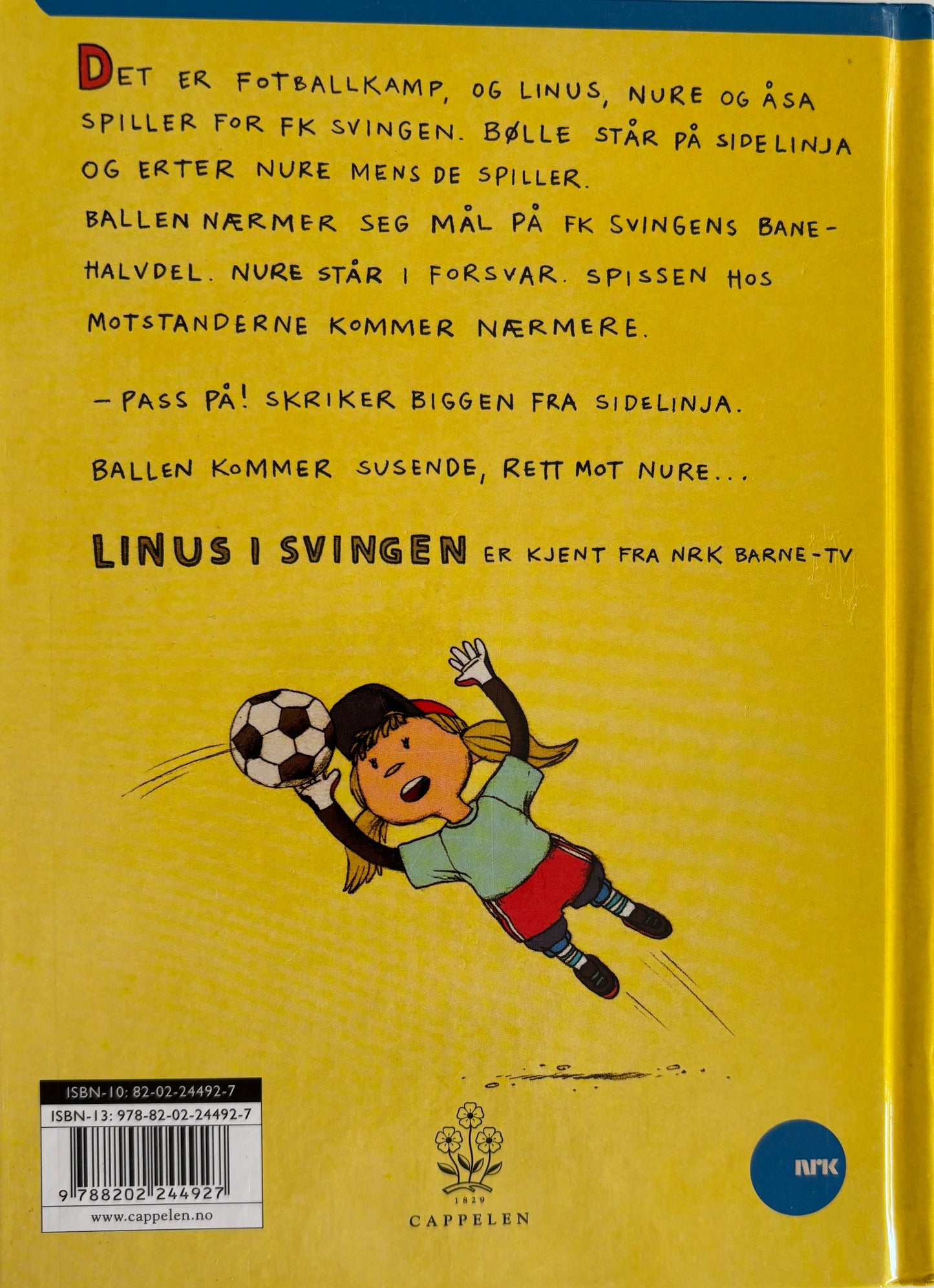 Indregard, Kjetil: Linus i svingen: Fotballkampen