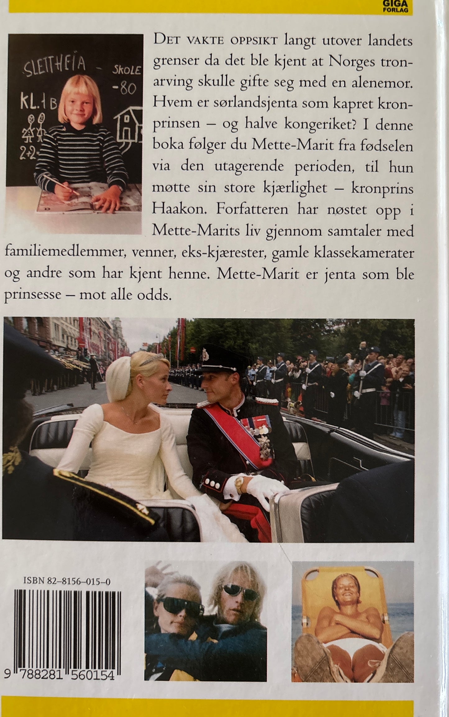 Melnæs, Håvard: Mette-Marit: Prinsesse mot alle odds