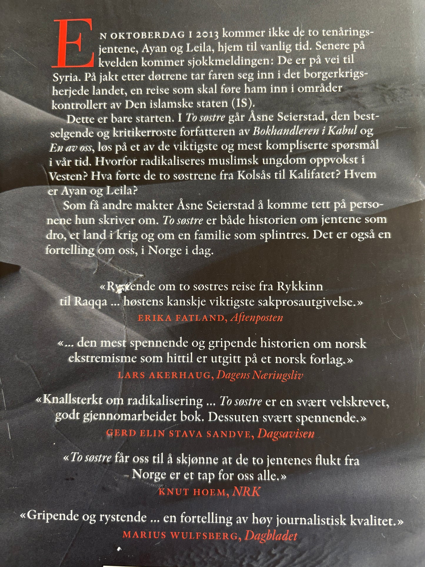 Seierstad, Åsne: To søstre