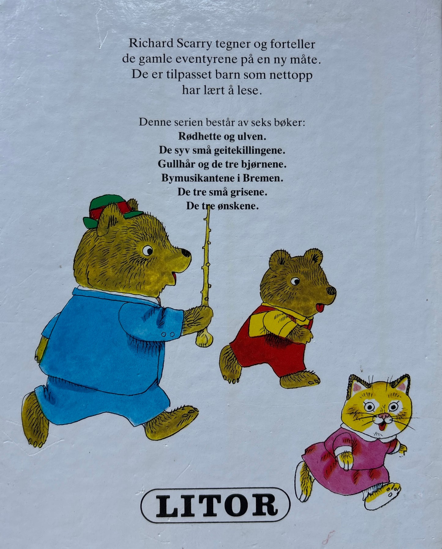 Scarry, Richard: Gullhår og de tre bjørnene