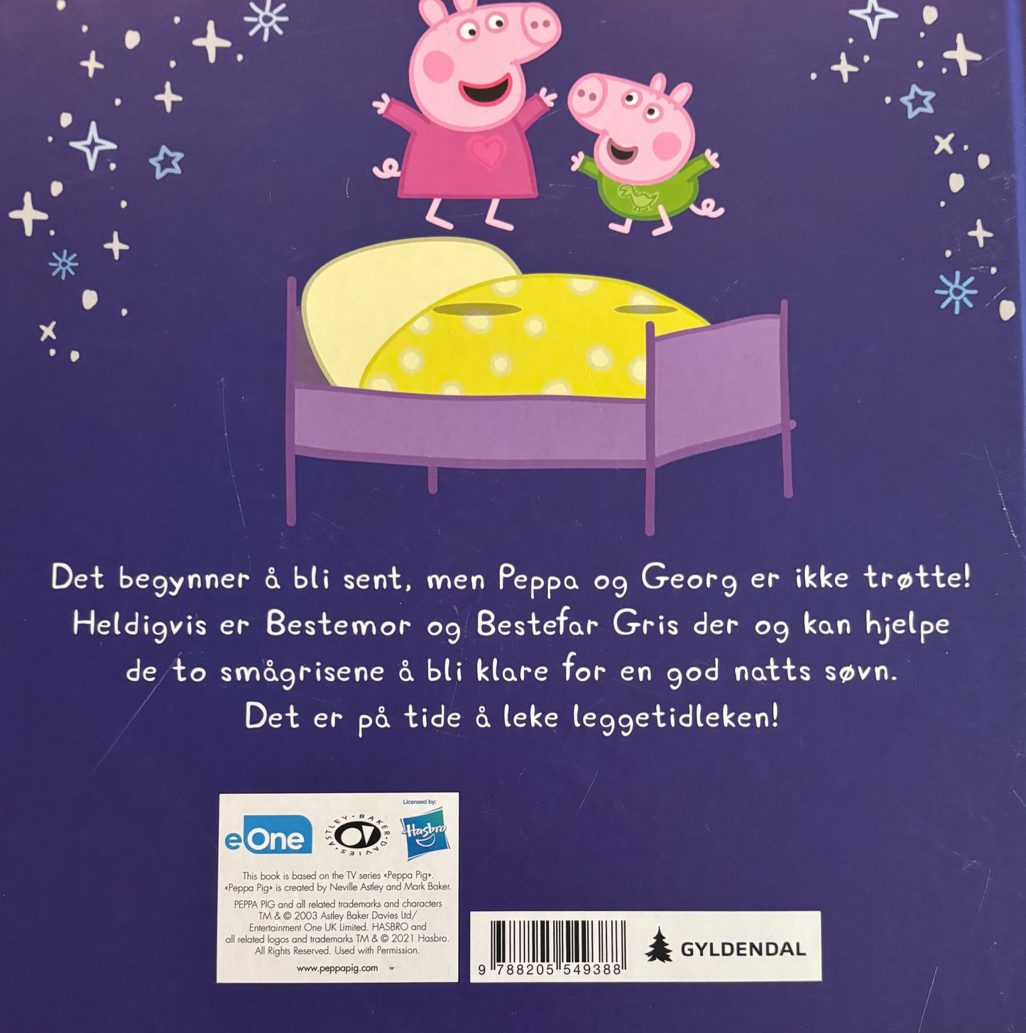 Peppa gris: Peppa teller ned til leggetid