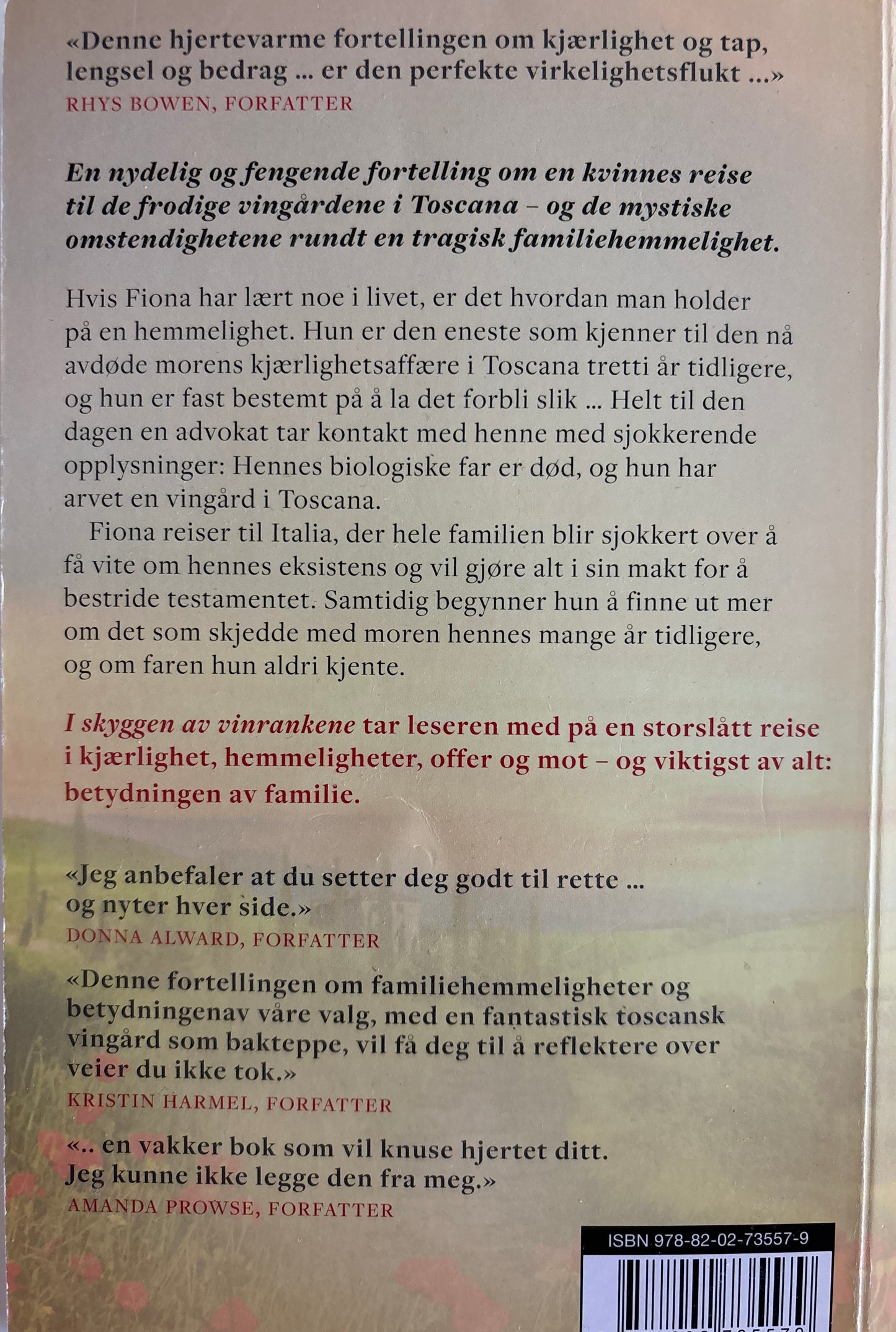 MacLean, Julianne: I skyggen av vinrankene