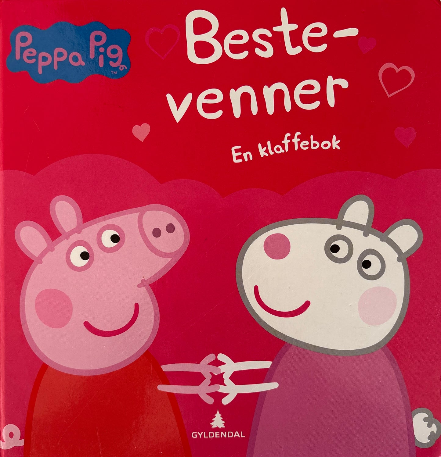 Peppa gris: Bestevenner - En klaffebok