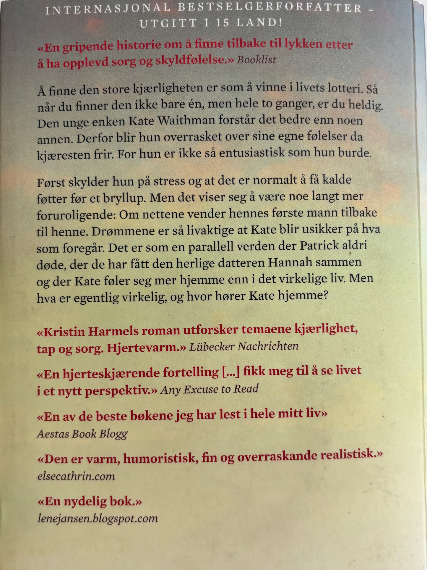 Harmel, Kristin: Livet som var ment for deg