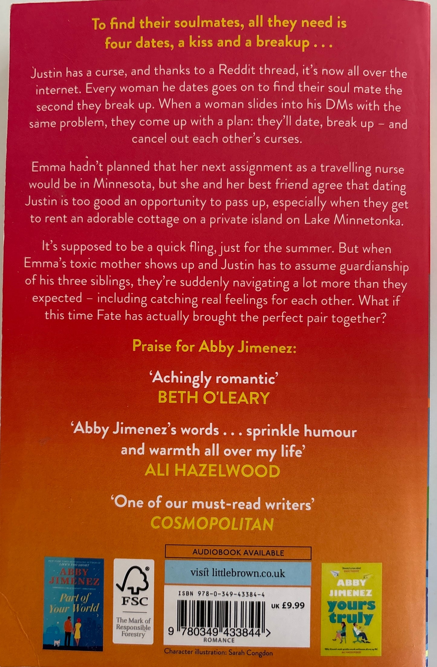 Jimenez, Abby: Just for the summer