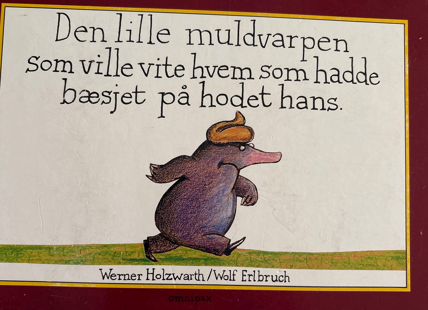Holzwarth, Werner: Den lille muldvarpen som ville vite hvem som hadde bæsjet på hodet hans