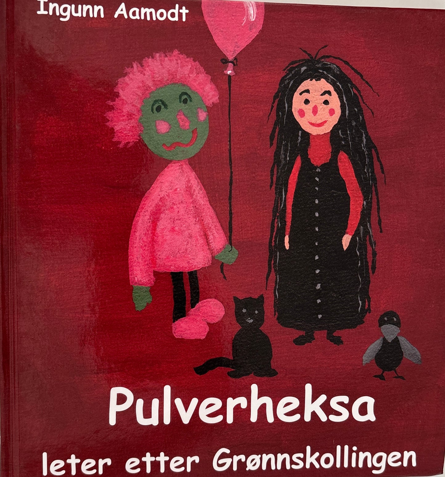 Aamodt, Ingunn: Pulverheksa leter etter Grønnskollingen