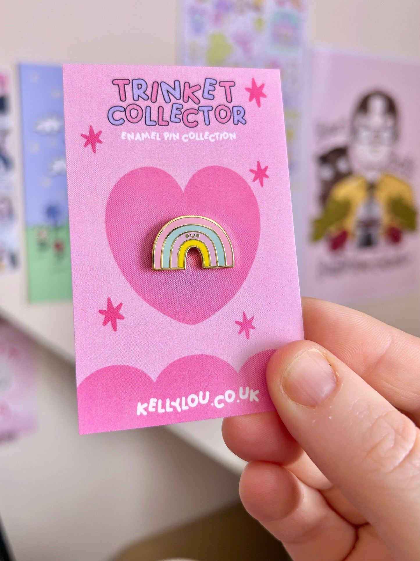 Pastel Rainbow - Mini Enamel Pin
