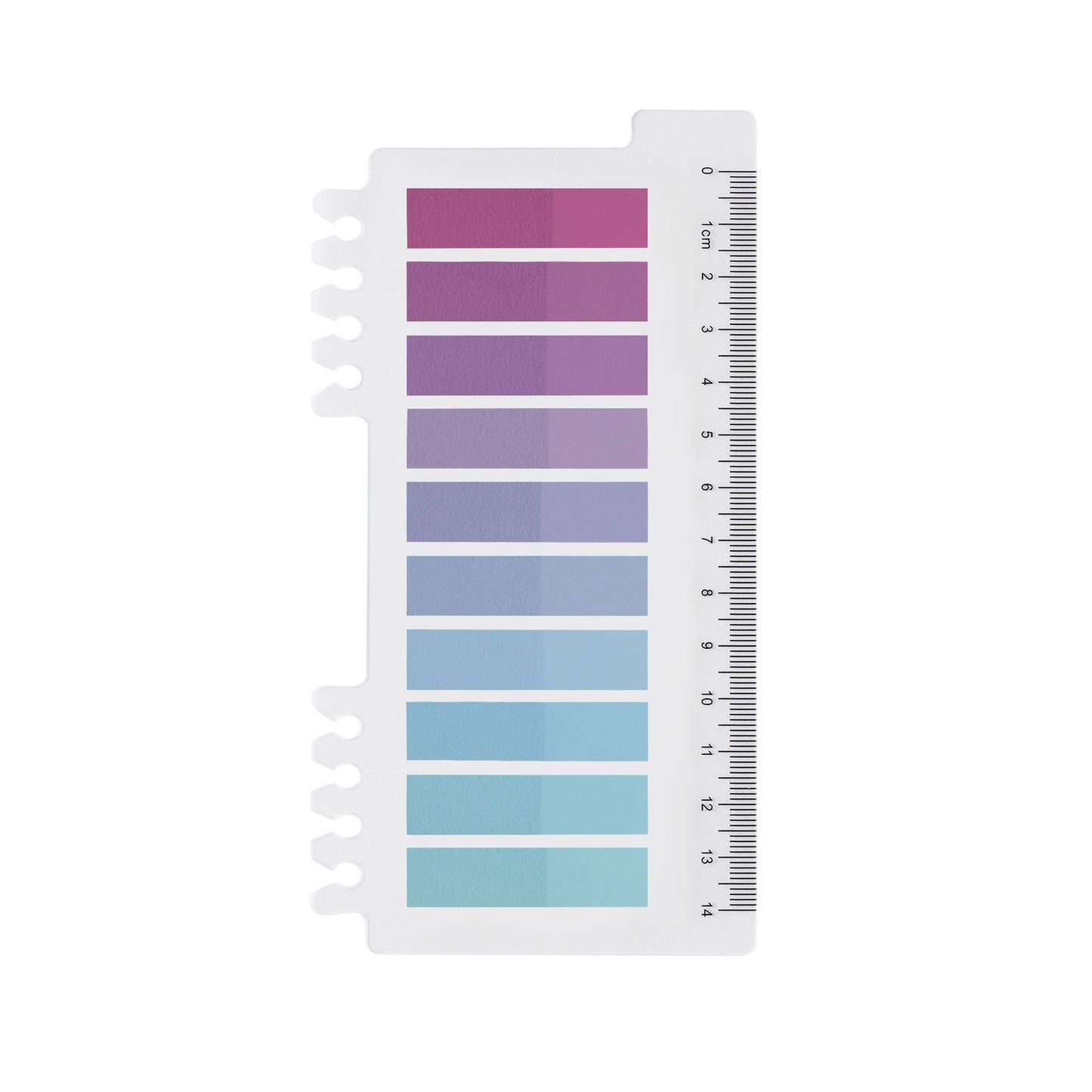 Blueberry Mist | Gjennomskinnelige notislapper | Selvklebende faner | Klistrelapper