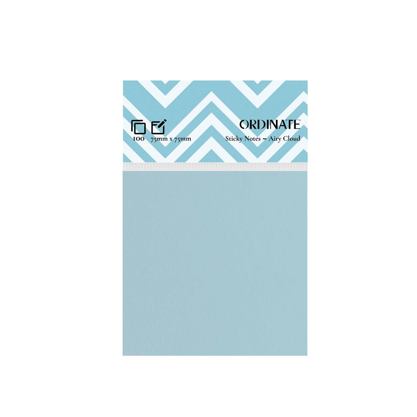 Airy Cloud-Palette Collection Sticky Notes 75mm/100 ark