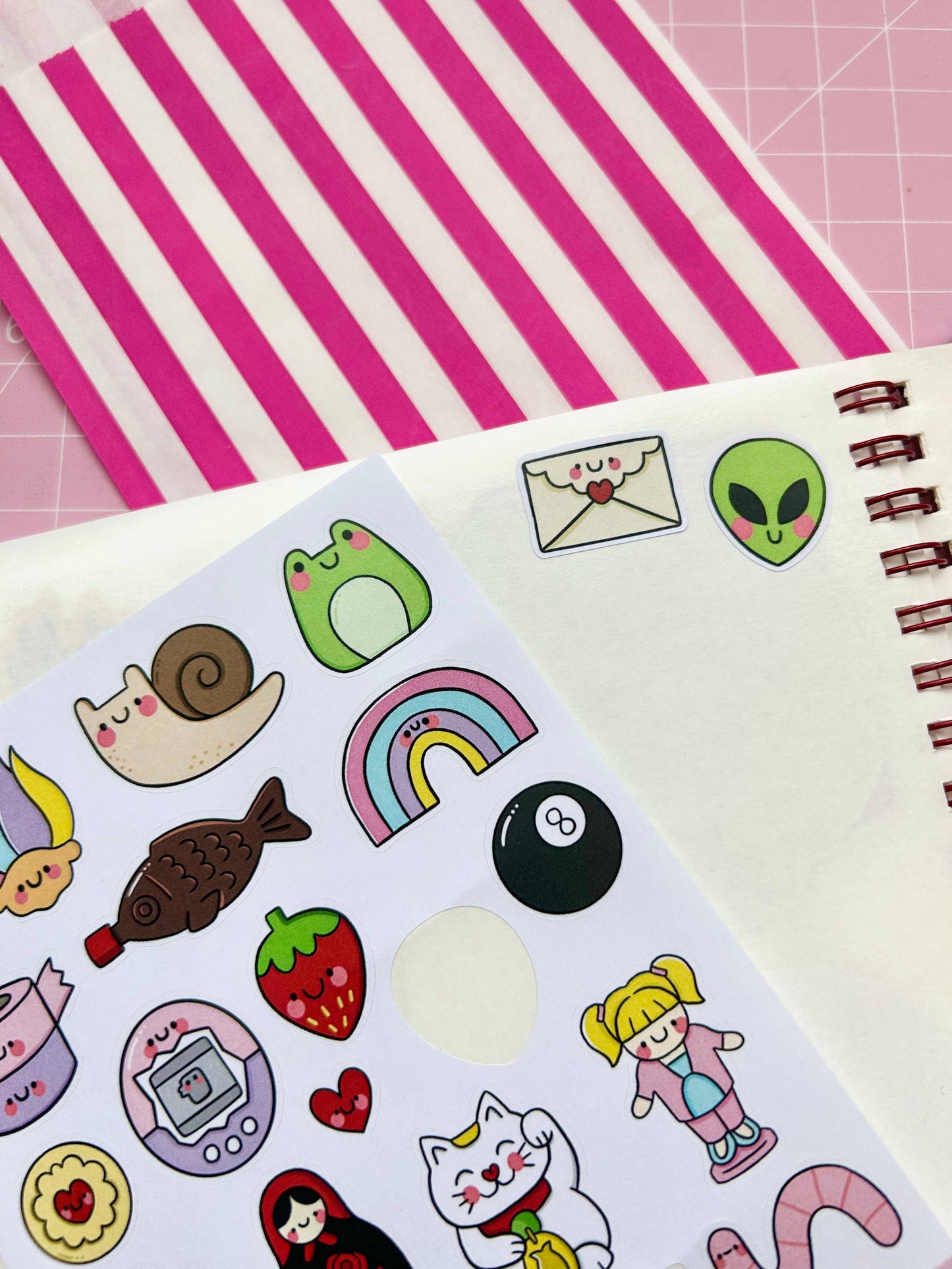Trinket Collector Planner Sticker Sheet