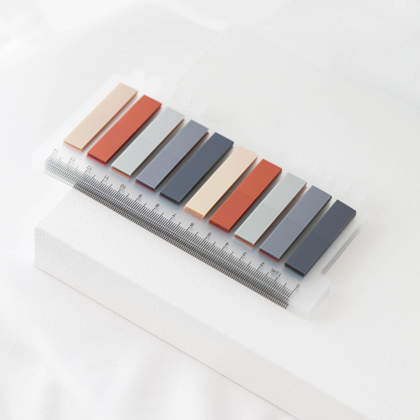 Coral Slate | adhesive strips | sticky notes | stationery