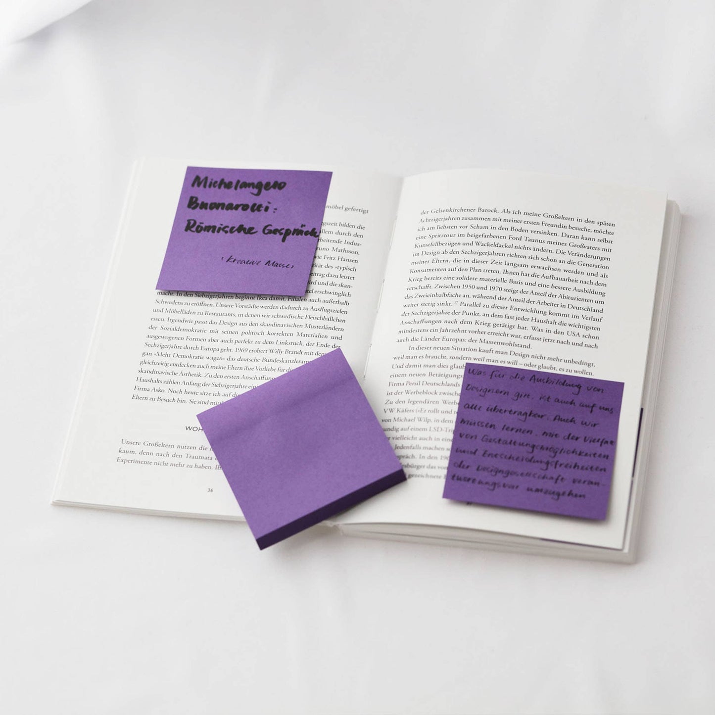 Velvet Amethyst Palette Collection Sticky Notes 75mm/100 ark