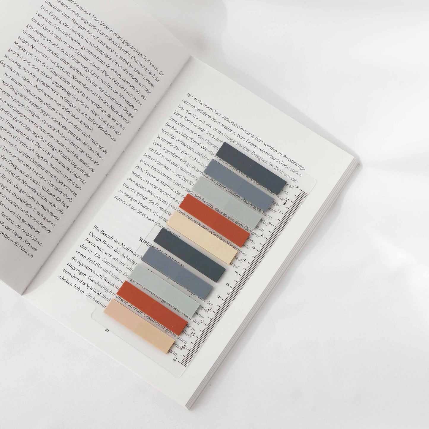 Coral Slate | adhesive strips | sticky notes | stationery