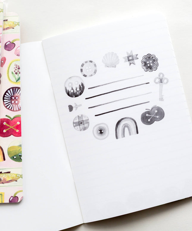 Notatbok Linjerte Sider | A5 | Trinkets