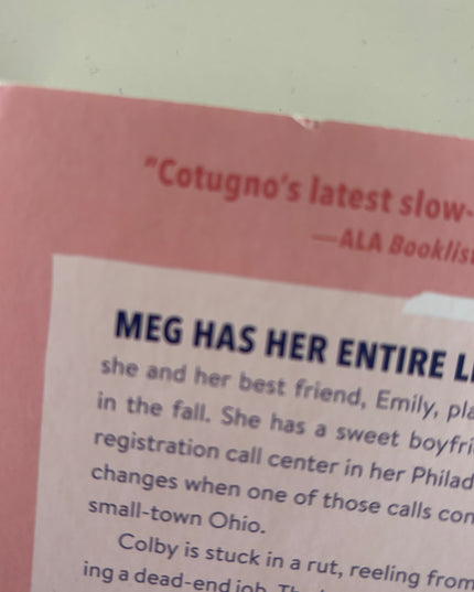 Cotugno, Katie: You say it first