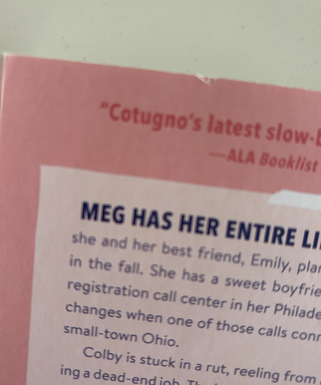 Cotugno, Katie: You say it first