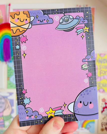 Space Cuties - A6 notatblokk
