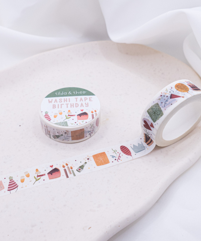 Washi Tape | Birthday | Tilda&Theo