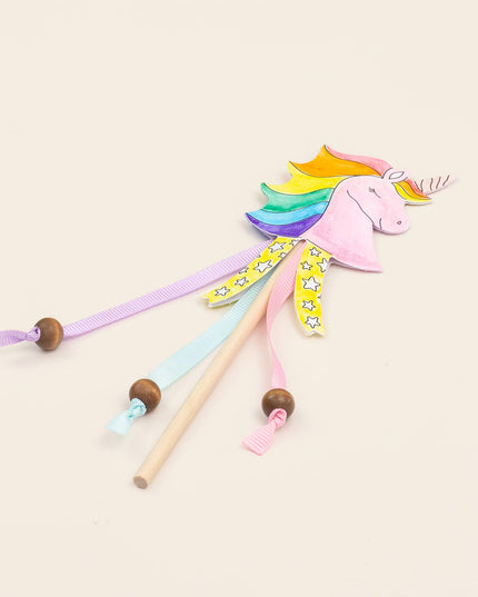 Lag Din Egen Enhjørning Tryllestav | DIY Hobbysett For Barn