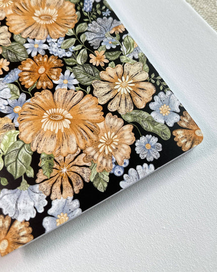 Dot Grid Notatbok | Dark Botanical