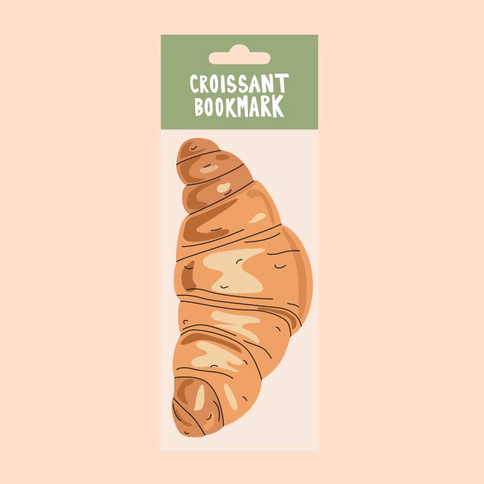 Croissant Bokmerke (det er die cut!)