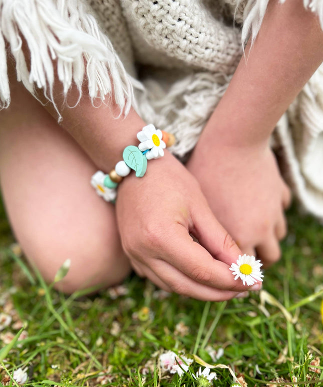 Lag Ditt Eget Blomsterarmbånd Sett | Margeritt Armbånd DIY