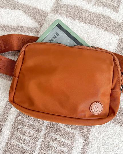 The Bookish Belt Bag: Cinnamon
