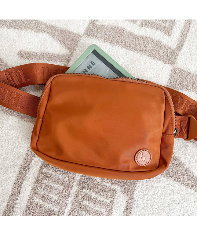 The Bookish Belt Bag: Cinnamon