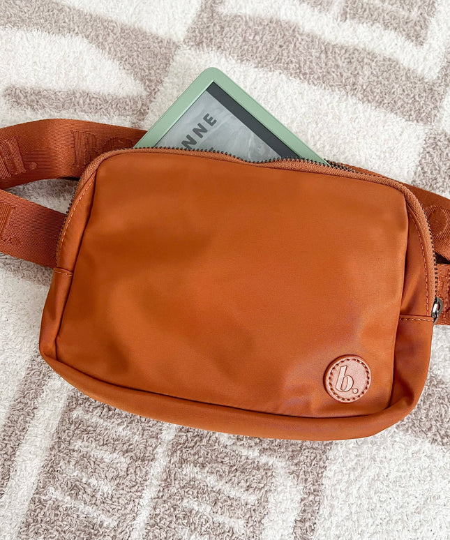 The Bookish Belt Bag: Dusty Pink
