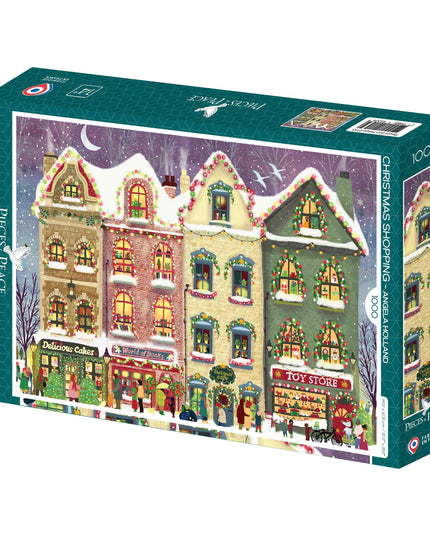 Puslespill 1000 Brikker | Christmas Shopping #