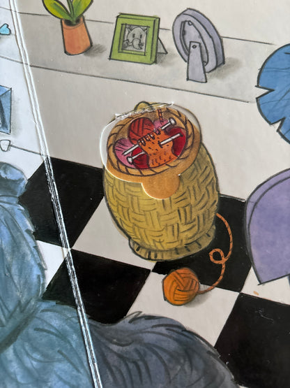 Bringsværd, Tor Åge: Kokos og larven, klaffebok